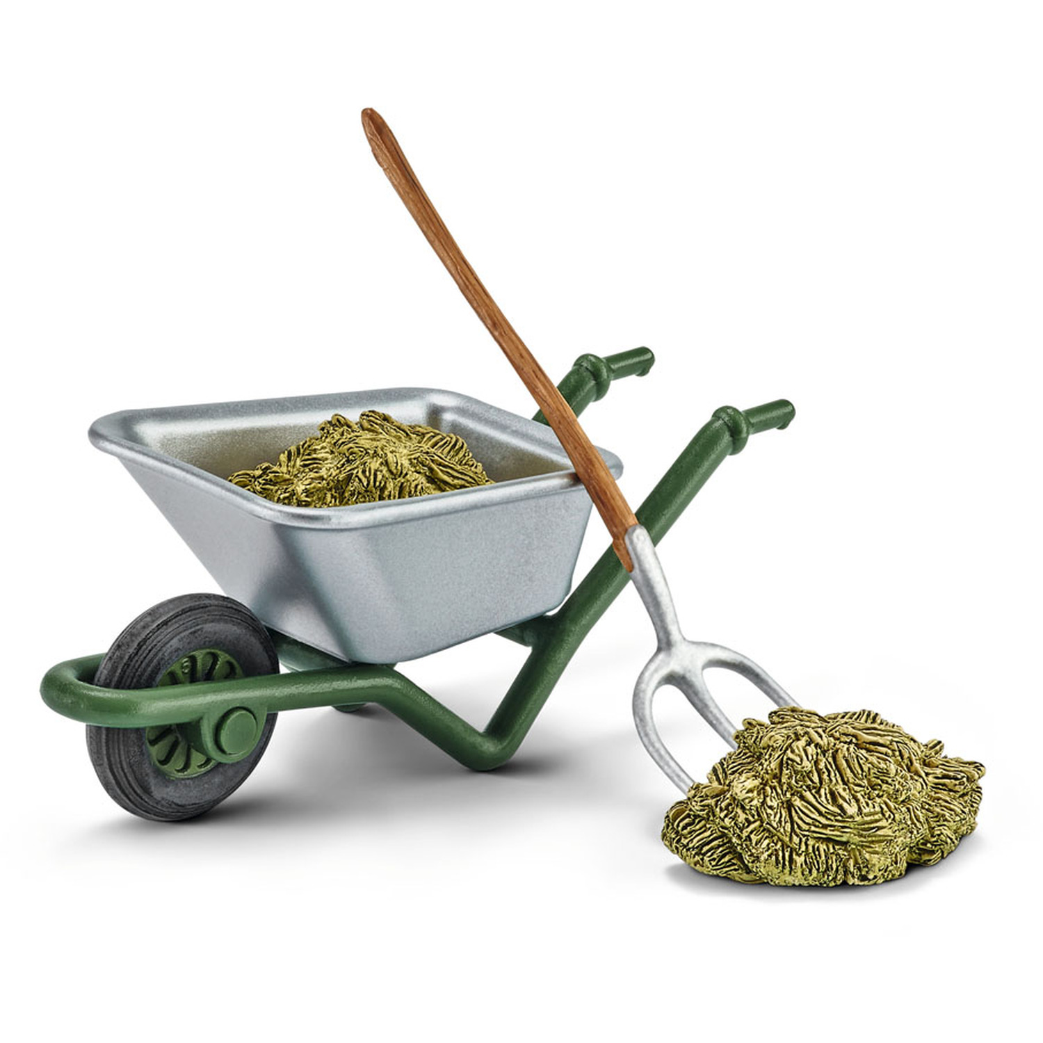 Image of SCHLEICH Farm World Stables Cleaning Kit at the Farm Toy Playset