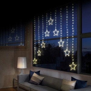 Star Curtain Light Warm White