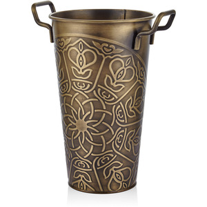 The Mia Gold Vase - 40 cm (H)