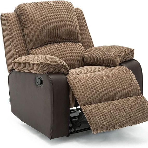 Postana Jumbo Cord Manual Recliner Chair