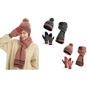Hat, Scarf and Gloves set