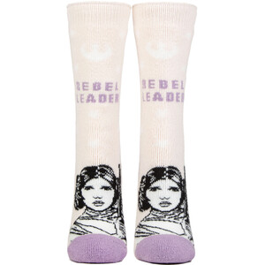 Princess Leia Thermal Socks  Star Wars Novelty Socks for Cozy Comfort
