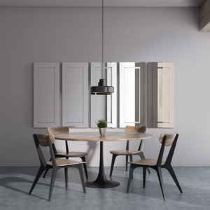 5 x Horsley All Glass Modern Dress Mirror