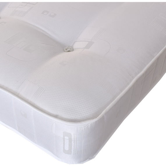 The Geo Castle Core 22cm Deep Dual Sided Tufted Foam Free Spring Mattress