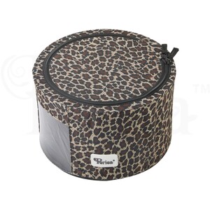 Periea Abby Folding Round Storage Box with Collapsible Steel Frames