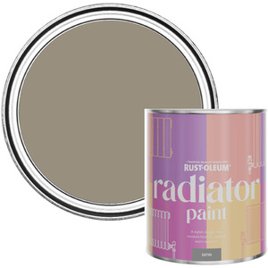 Rust-Oleum Radiator Paint in Satin Finish - Cocoa 750ml