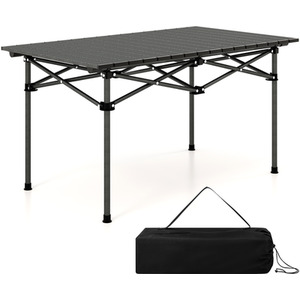 Costway Aluminum Camping Table Folding Lightweight Picnic Table