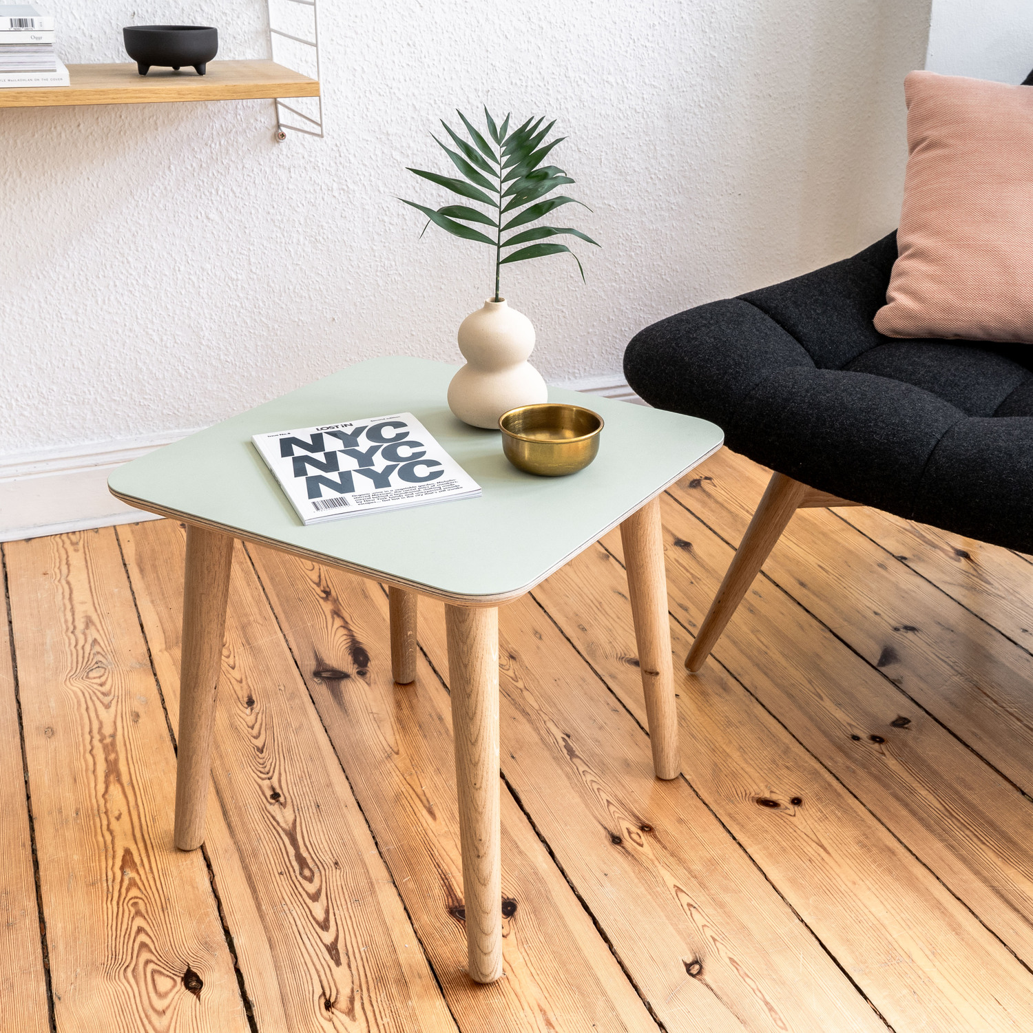 Ugo Design - Pistachio Side Table - Pistachio thumbnail