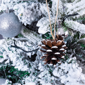 Hanging Pine Cone Decoration Pack of 6