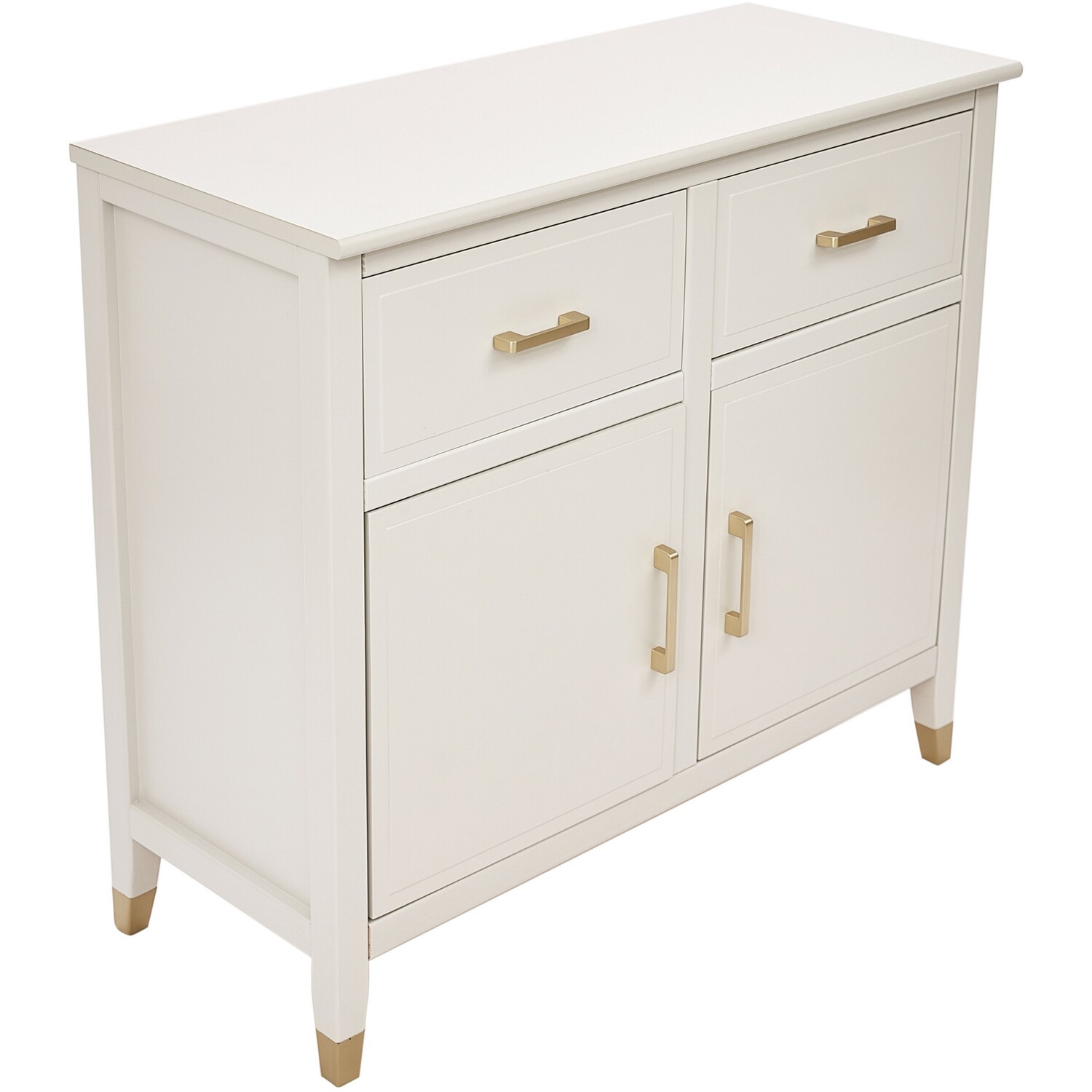 Palazzi 2 Door 2 Drawer Sideboard - White