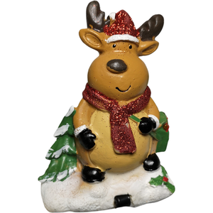 Christmas Stocking Hanger Decoration in Santa or Reindeer Design