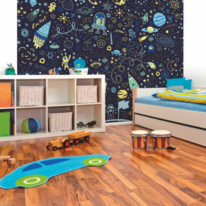 Space Doodle Mural