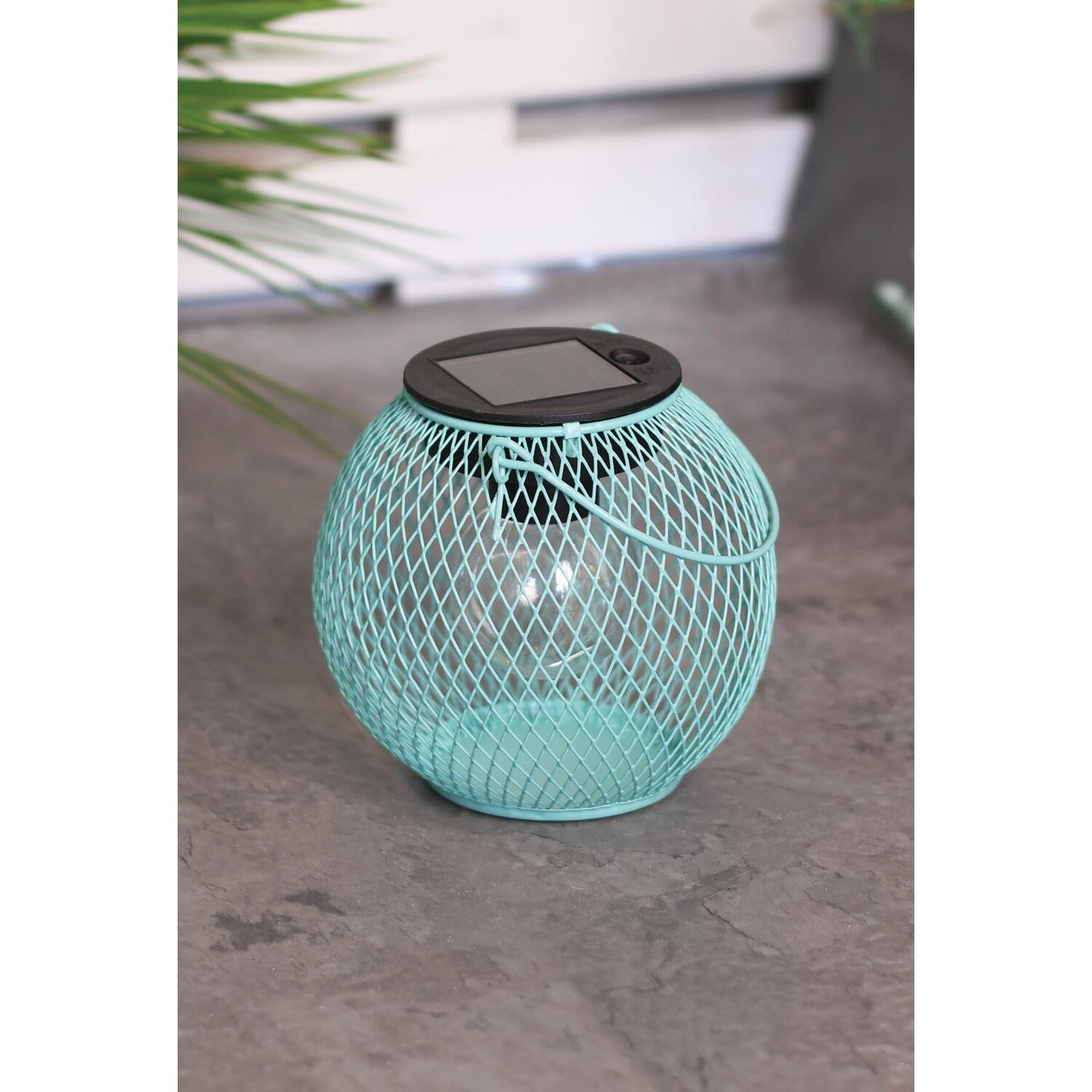 Small Solar Mesh Lantern