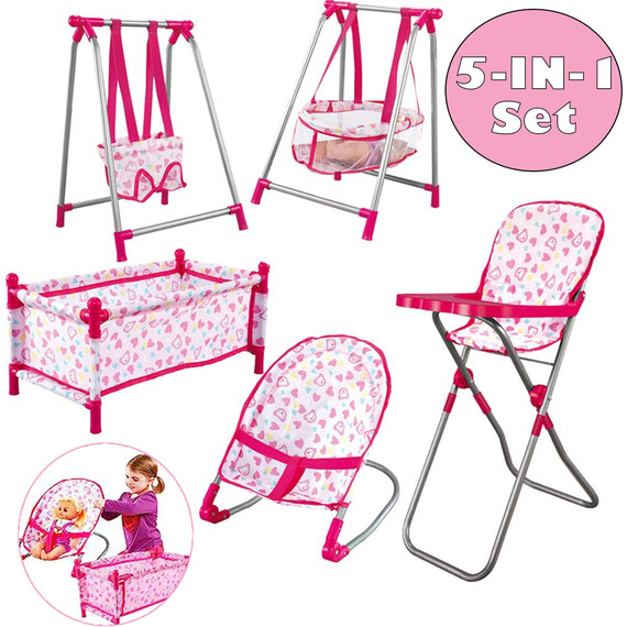 5-Piece Doll Nursery Set