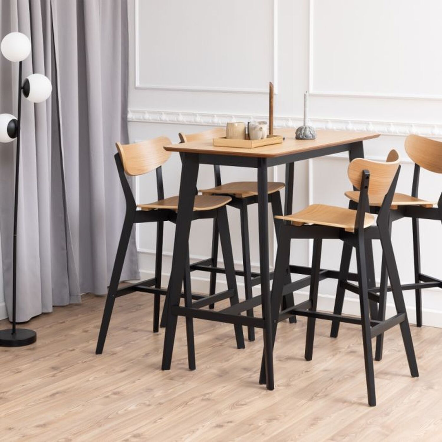 Roxby Bar Stool Set Of 2 - Brown