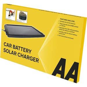 AA 2.4W Solar Battery Charger