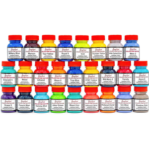 Acrylic Leather Paint Collector Edition Colours 1oz