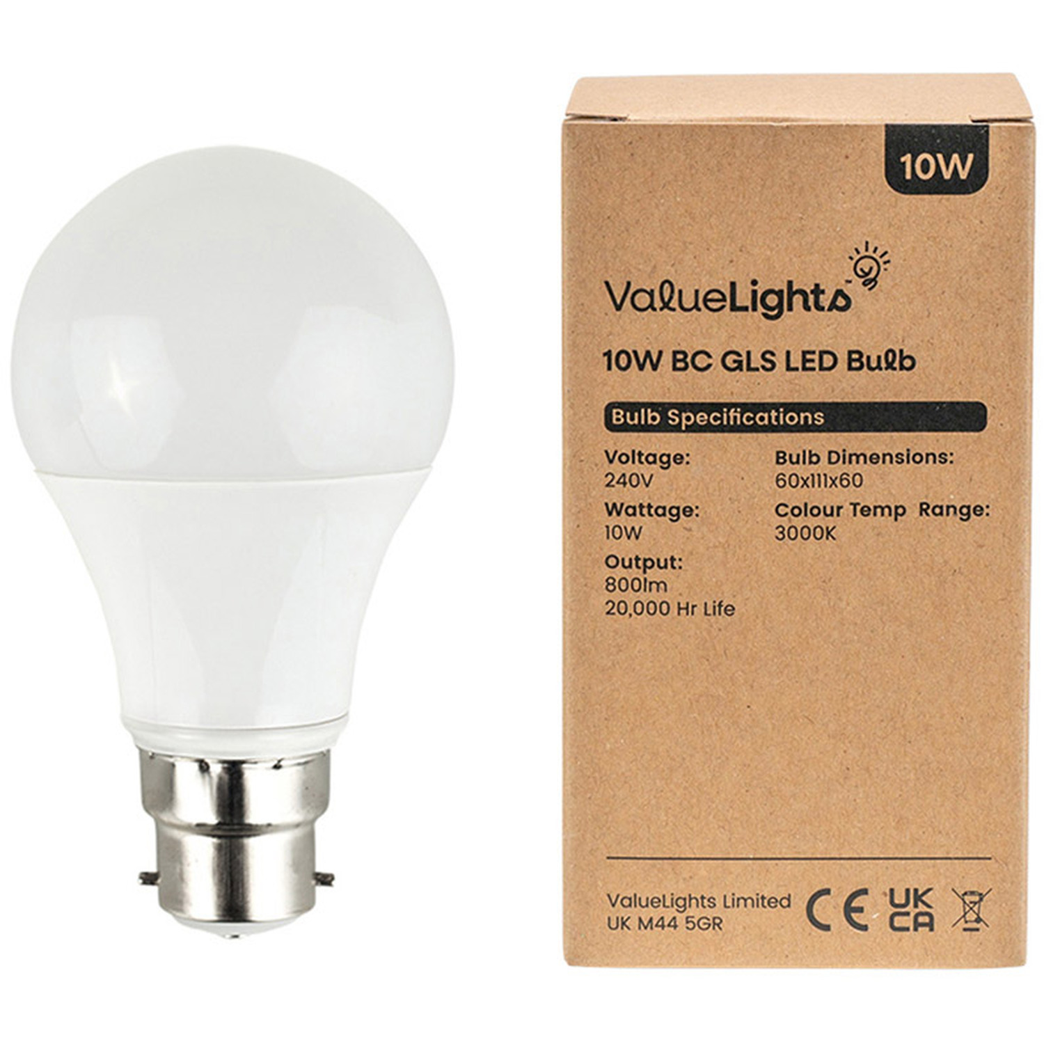Image of 5 Pack B22 White Thermal Plastic&hellip;