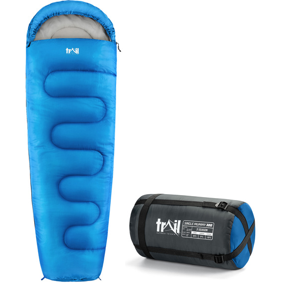 Single 300 GSM Mummy Sleeping Bag