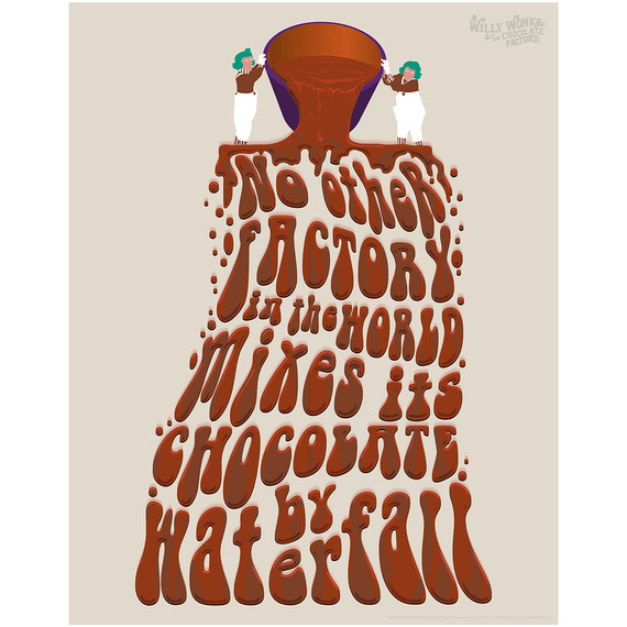 Willy Wonka and the Chocolate Factory Limited Edition Art Print