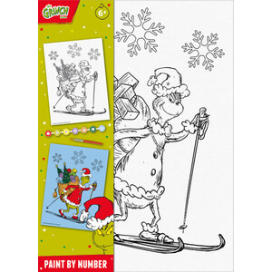 The Grinch Canvas Painting