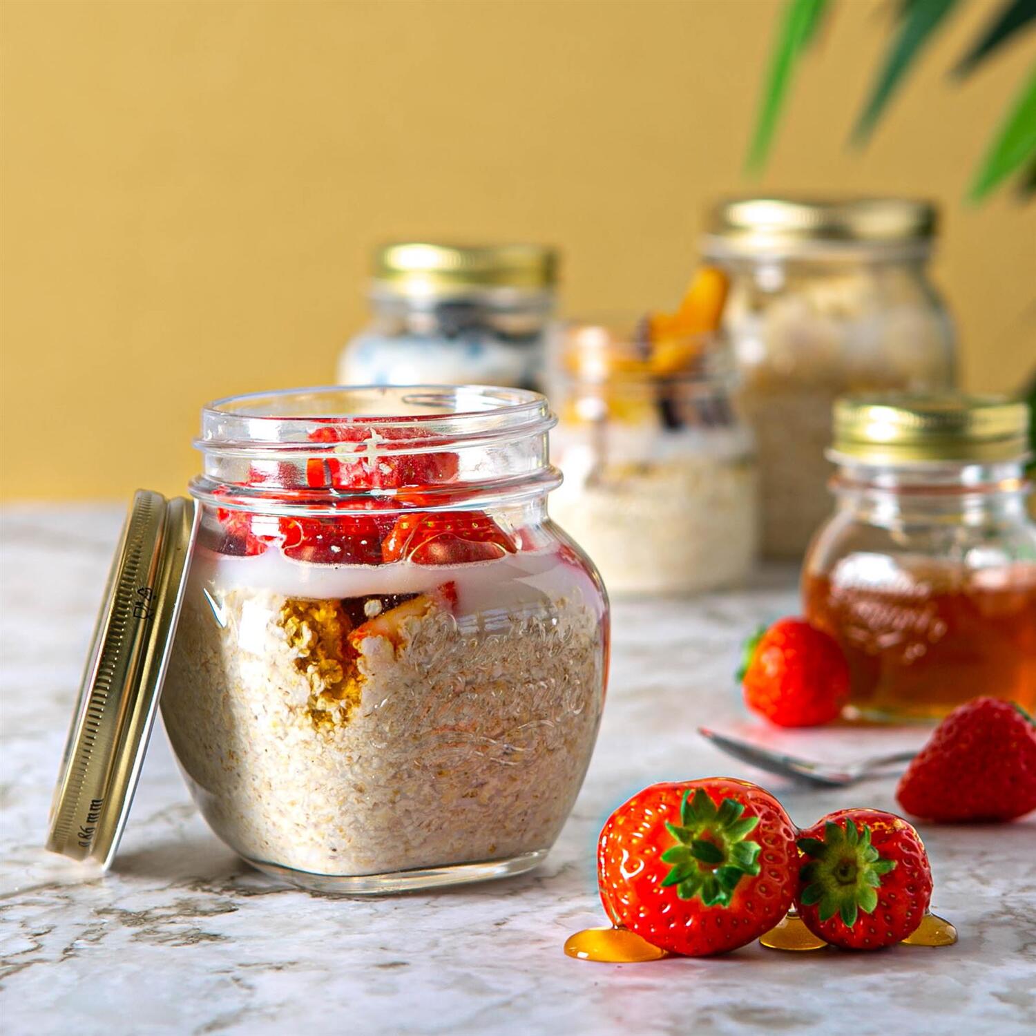 Image of Quattro Stagioni Glass Storage Jars -&hellip;