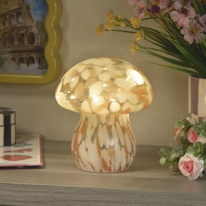 Glass Mushroom Lamp