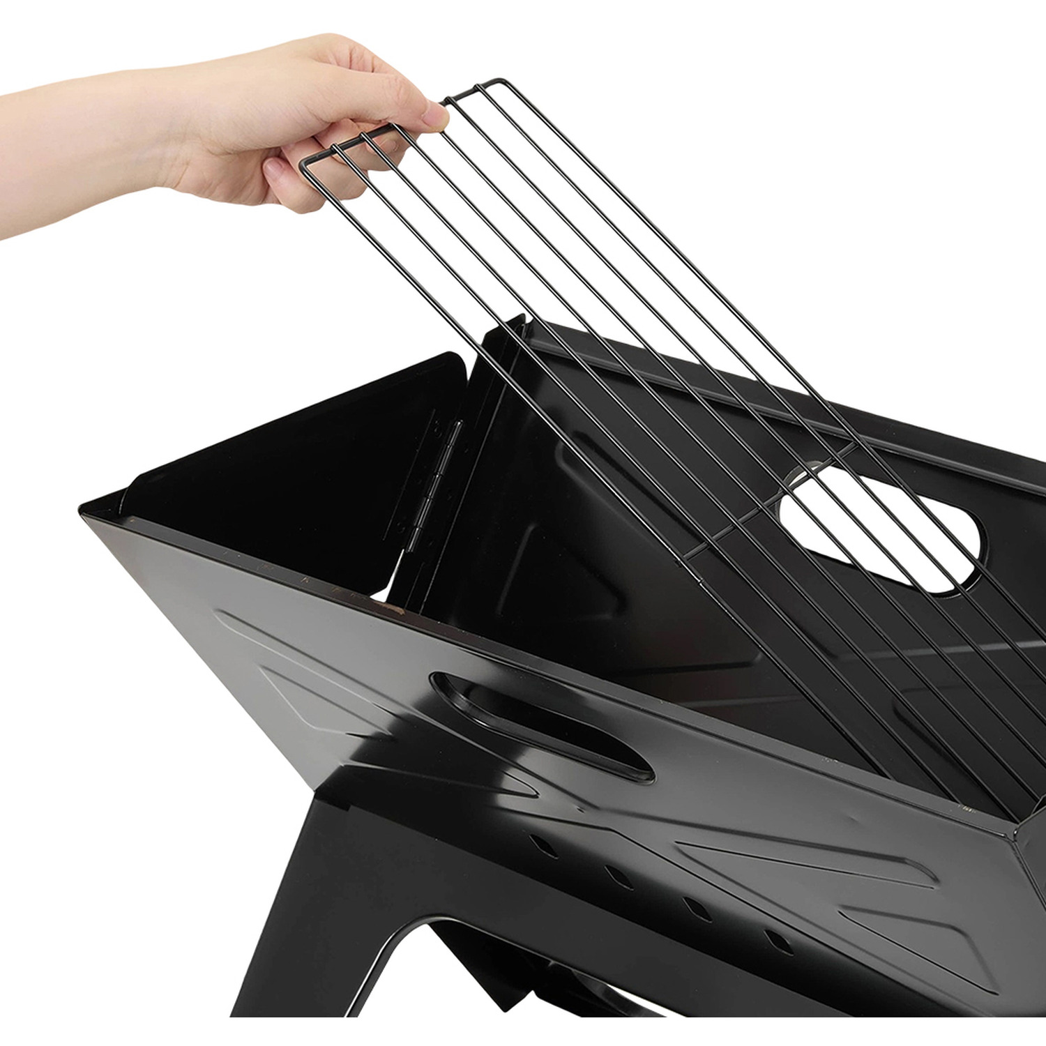 Portable X Shaped Charcoal BBQ Grill