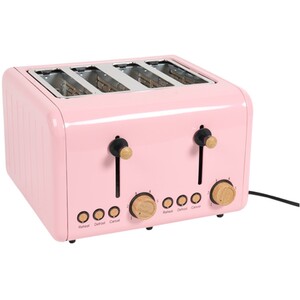 Blossom 4 Slice Stainless Steel Toaster