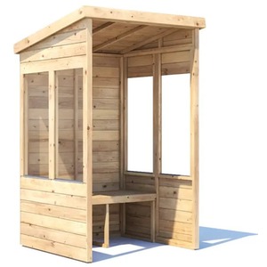 Dunster House Garden Arbour With Glazed Panels