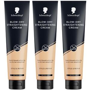 SK Styling Cream 150ml Sleeky Smooth Hair Control Shine Finish, 3 Pack