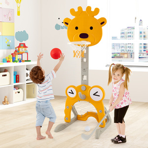 4-in-1 Kids Toddler Basketball Hoop