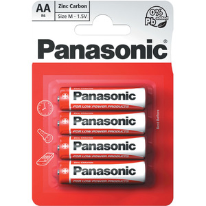 Panasonic Batteries AA Pack of 4