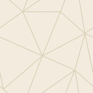 Zara Wallpaper in Mushroom and Cream