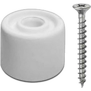 Pack of 2 Dzina Rubber Door Stops and Wall Protectors