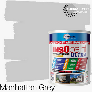 Manhattan Grey / 1l InsOpaint ULTRA INSULATING and ENERGY SAVING PAINT shot 10757674
