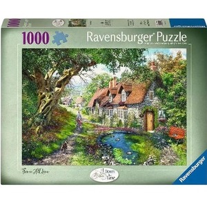 Flower Lane 1000 Piece Jigsaw Puzzle