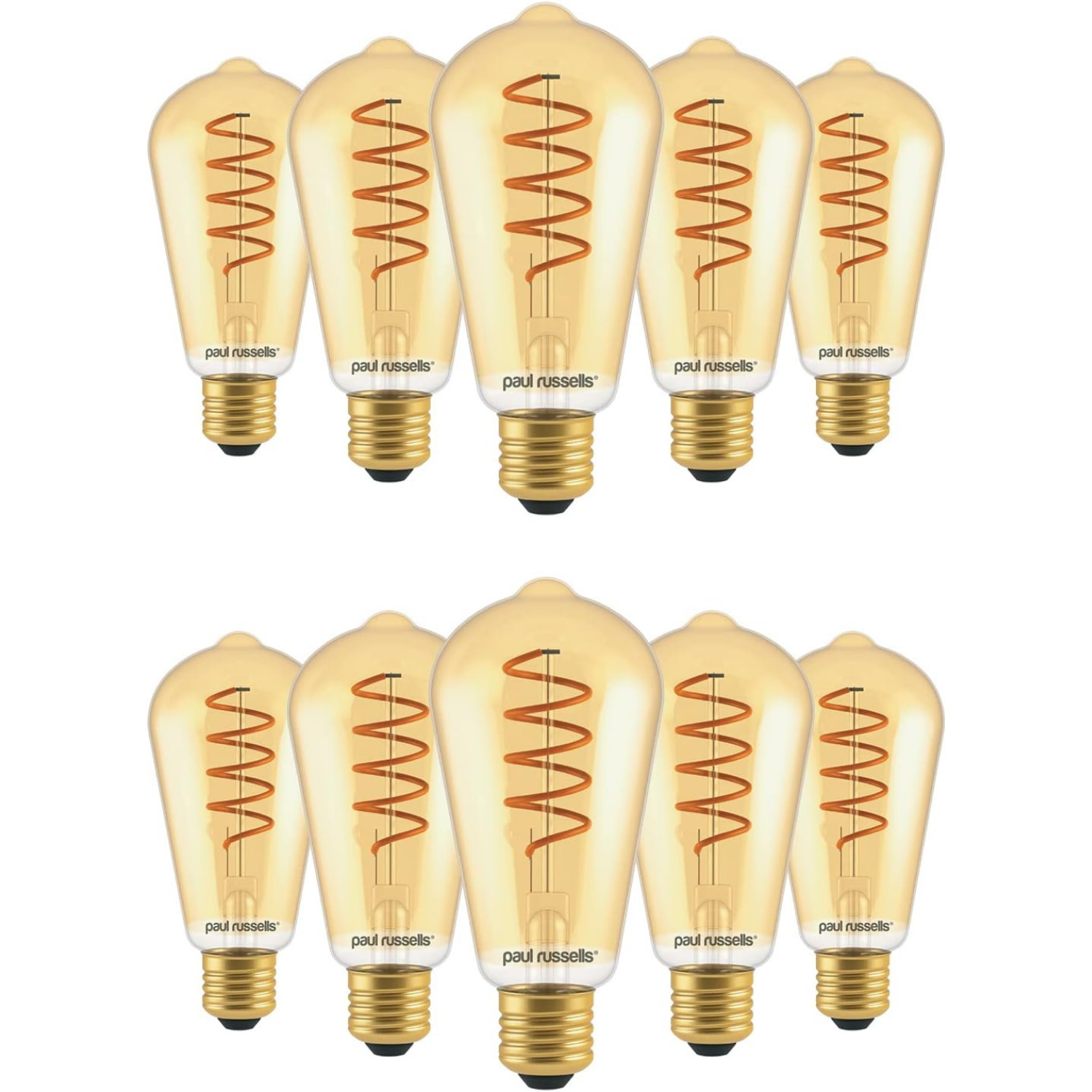 Image of 4W LED ST64, E27, 250lm, Non-Dim,&hellip;