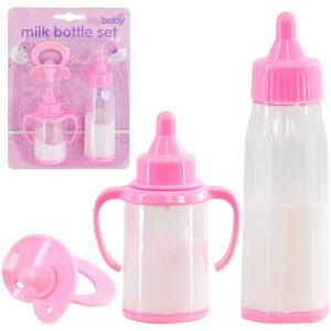 Magic Milk Bottle Cup and Pacifier Dummy Doll Feeding Set