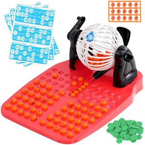 Bingo Lotto Family Game Set 90 Balls 24 Cards