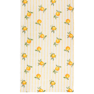 Fruit Oranges Indoor-Outdoor Table Runner