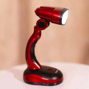 Red 3W COB LED Lamp Battery Powered Desk Light Portable
