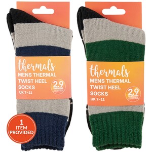 Mens Twist Heel Socks