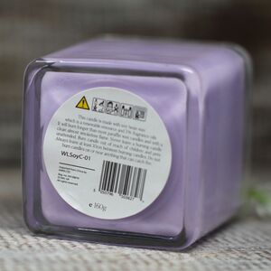 White Label Soy Wax Jar Candle Grapefruit  Ginger