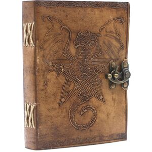 Leather Dragon Notebook MultiColor