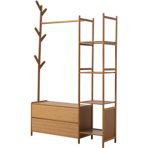 Lifeideas Freestanding Clothes Rail with Storage