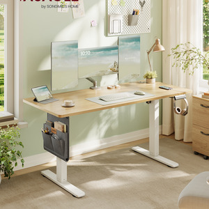 Electric Standing Desk, Height Adjustable Desk, 140 x 60 cm