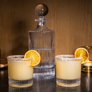BarCraft Glass 750ml Decanter and Glass Set