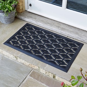 Diamond Rubber Cast Door Mat