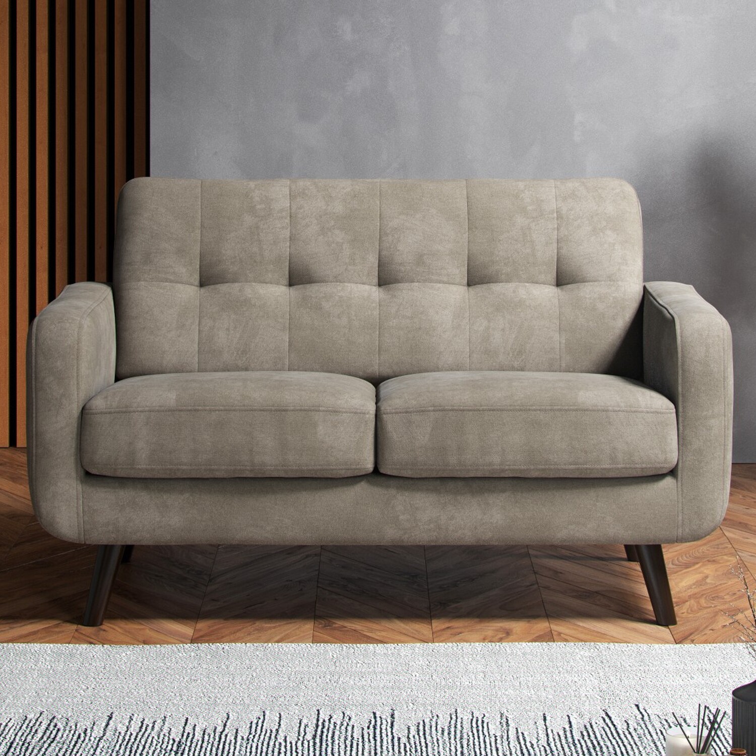The Daney 2 Seater Sofa - Antelope